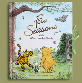 Four seasons with Winnie-the-Pooh